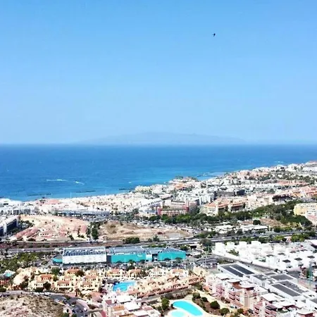 In Tenerife South, Wifi, With Great Views Of The Atlantic Ocean דירה אדחה
